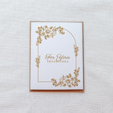 Floral Mass Intention Card