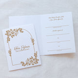 Floral Mass Intention Card