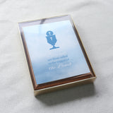 Blue Holy Spirit Mass Intention Card