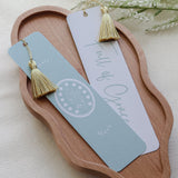 Miraculous Medal Double-Sided Tassel Bookmark