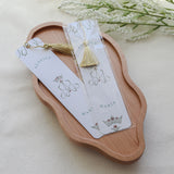 Marian Auspice Double-Sided Tassel Bookmark
