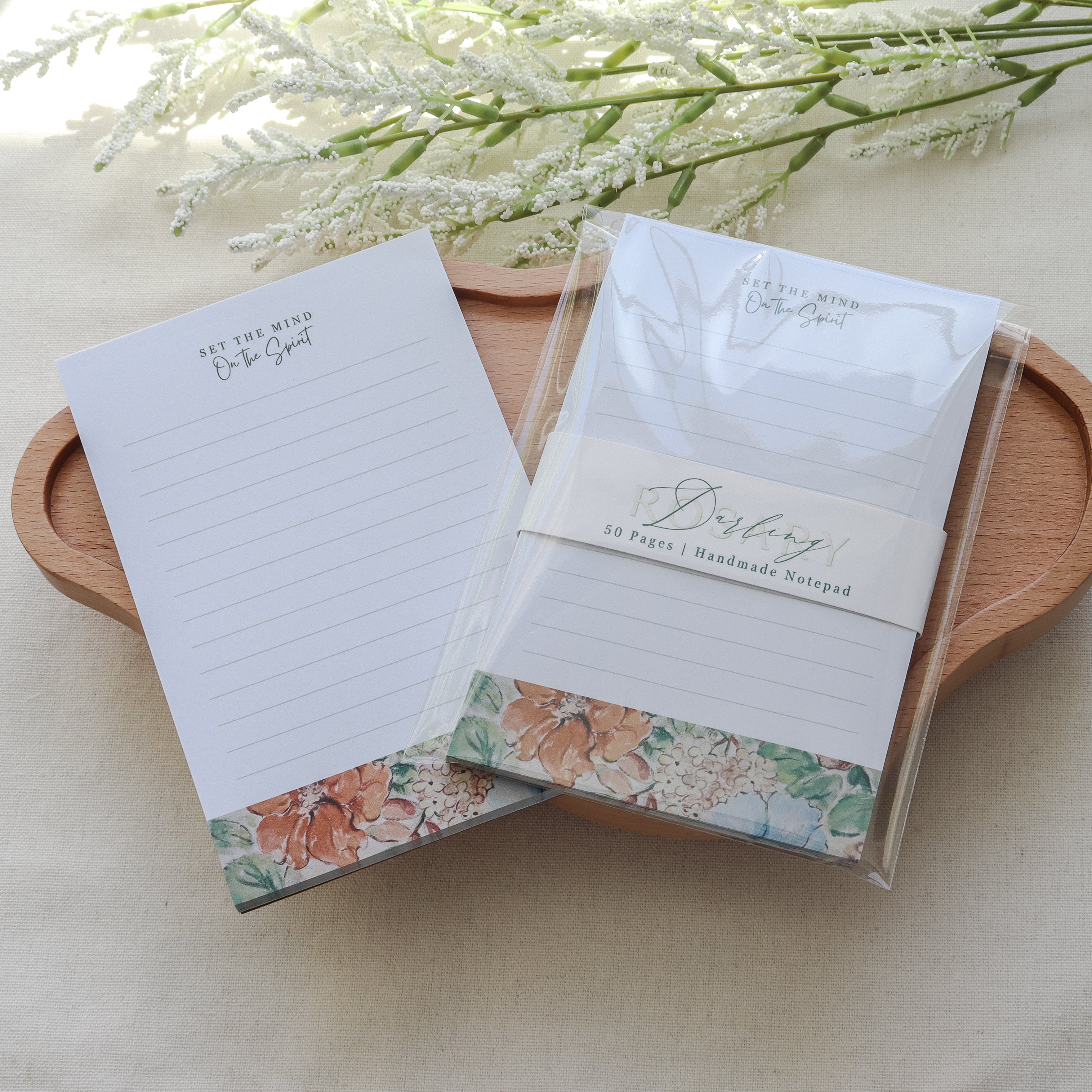 Offset Notepad Catholic Notepads for Everyday Prayer & Organization – Darling Rosary