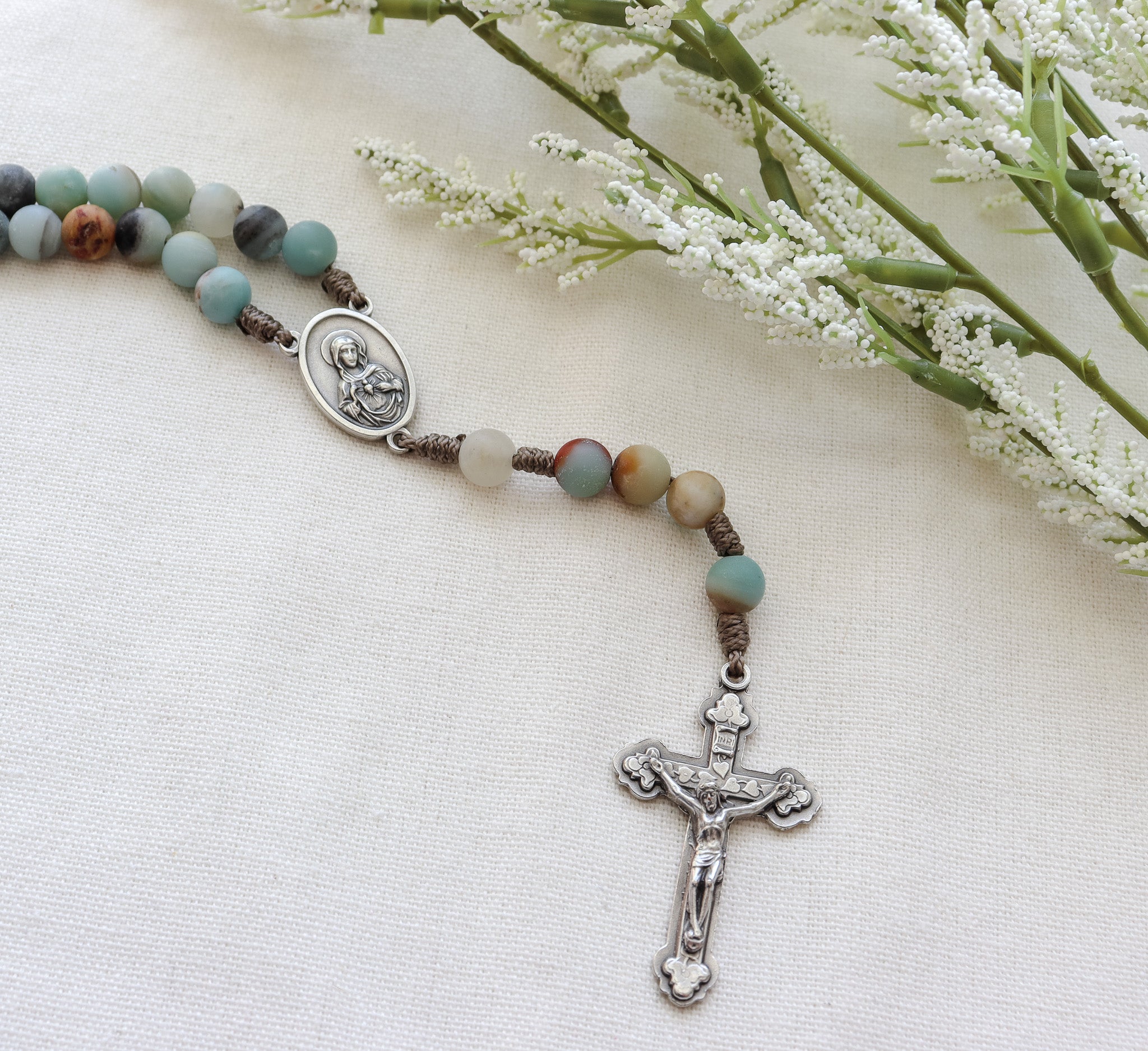 Stone Bead Rosaries