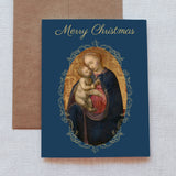 Madonna and Child Christmas Card