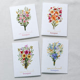 Boxed Set of Mixed Spiritual Bouquet Cards