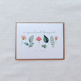 Spiritual Bouquet Prayer Card