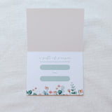 Spiritual Bouquet Prayer Card