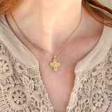 Four Way Cross Necklace