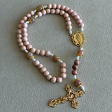 Our Lady of Guadalupe Pink Rosary