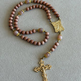 Madonna and Child Rosewood Rosary
