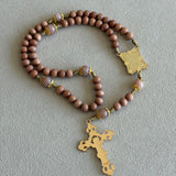 Madonna and Child Rosewood Rosary
