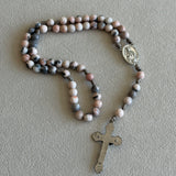 Immaculate Heart and Sacred Heart Stone Rosary