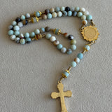 Madonna and Child Stone Rosary