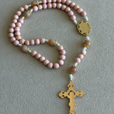 Our Lady of Guadalupe Pink Rosary