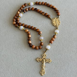 Holy Land Olive Wood Rosary
