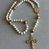 Our Lady of Guadalupe White Rosary