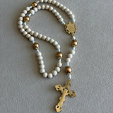 Our Lady of Guadalupe White Rosary