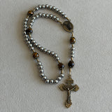 St Michael Stainless Steel Rosary