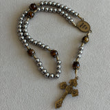 St Michael Stainless Steel Rosary
