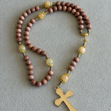Rosewood Communion Cup Rosary