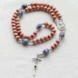 Immaculate Heart and Sacred Heart Rosewood Rosary