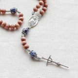 Immaculate Heart and Sacred Heart Rosewood Rosary