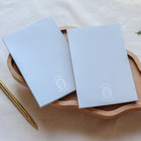 Miraculous Medal Green Handmade Notepad