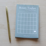 Rosary Prayer Tracker Handmade Notepad