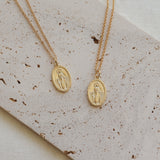 Large Miraculous Medal Necklace