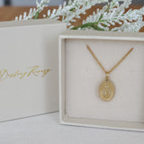 Large Miraculous Medal Necklace