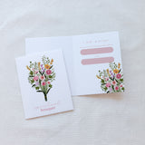 Boxed Set of Mixed Spiritual Bouquet Cards
