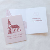 Catholic Wedding Card