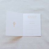 Floral Monstrance and Eucharist Mass Intention Card