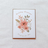 Birthday Blessings Pink Birthday Card