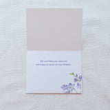 Catholic Birthday Card "Life with Christ"