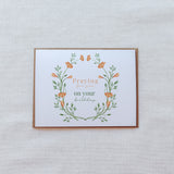 Catholic Birthday Card "Praying for You"