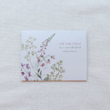 Catholic Birthday Card "Life with Christ"