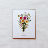 Floral Spiritual Bouquet Prayer Card