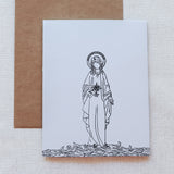 Our Lady Star of the Sea Card
