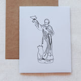 Saint Francis of Assisi Card